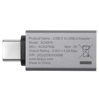 USB-C® to USB-A Adapter 2-pack