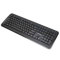 KM610 Wireless Keyboard and Mouse Combo (Black)