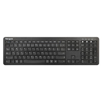 Full-Size Multi-Device Bluetooth® Antimicrobial Keyboard and Midsize Comfort Antimicrobial Mouse Bundle