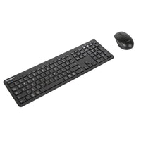 Full-Size Multi-Device Bluetooth® Antimicrobial Keyboard and Midsize Comfort Antimicrobial Mouse Bundle