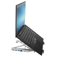 Portable Laptop Stand + Integrated Dock