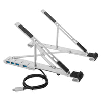 Portable Laptop Stand + USB-A Hub