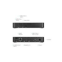 Universal USB-C DV4K DP Docking Station with 65W Power Delivery