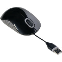 Cord-Storing Optical Mouse