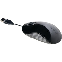 Cord-Storing Optical Mouse