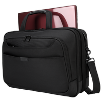 17” Blacktop Deluxe Checkpoint-Friendly Briefcase with DOME Protection