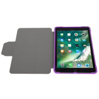 Purple 3D Protection Case for iPad® (2018/2017) (THZ63507GL) - In Use Flat