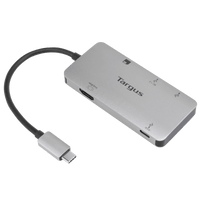 USB-C Multi-Port Single Video Adapter and Card Reader with 100W PD Pass-Thru