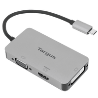 USB-C Single Video Adapter with 4K HDMI/DVI/ VGA