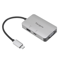 USB-C Multi-Port Single Video VGA Adapter with 100W PD Pass-Thru