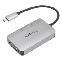 USB-C Multi-Port Single Video VGA Adapter with 100W PD Pass-Thru