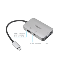 USB-C Multi-Port Single Video VGA Adapter with 100W PD Pass-Thru