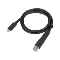 1M USB-C Male to USB-C Male Cable with USB-A Tether