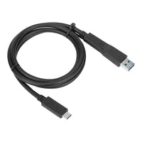 1M USB-C Male to USB-C Male Cable with USB-A Tether