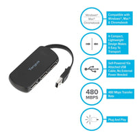 4-Port USB Hub