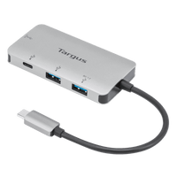 USB-C Multi-Port Hub with 2x USB-A and 2x USB-C Ports with 100W PD Pass-Thru