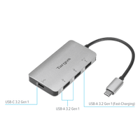 USB-C Multi-Port Hub with 3x USB-A Ports and 1x USB-C Port with 100W PD Pass-Thru