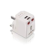 iStore World Travel Adapter with Dual USB Charging Ports