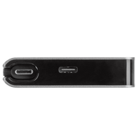 USB-C DP Alt Mode Single Video 4K HDMI Docking Station with Card Reader, 100W PD Pass-Thru, and Removable USB-C Cable