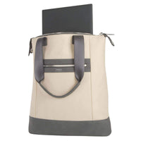 15 inch Newport North-South Tote (Tan)