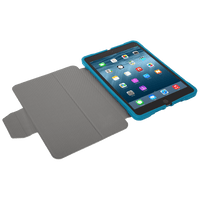 Blue 3D Protection Case for iPad mini® (THZ59502GL) - In Use Flat