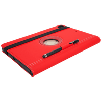 Red VersaVu® Classic for iPad® (6th gen./5th gen.) (THZ63403GL) - In Use Flat Back